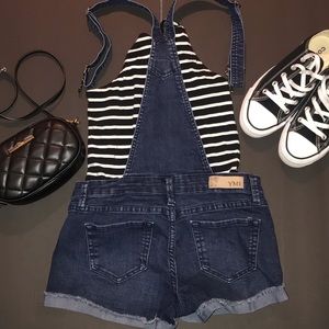 Denim Overall shorts!